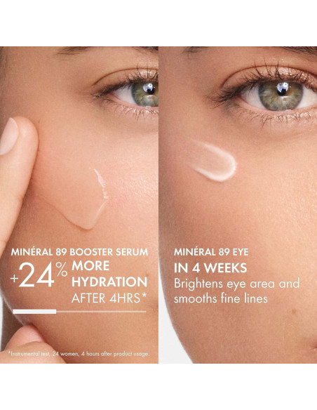 Suero para Ojos Vichy Mineral 89 con Ácido Hialurónico y Cafeína