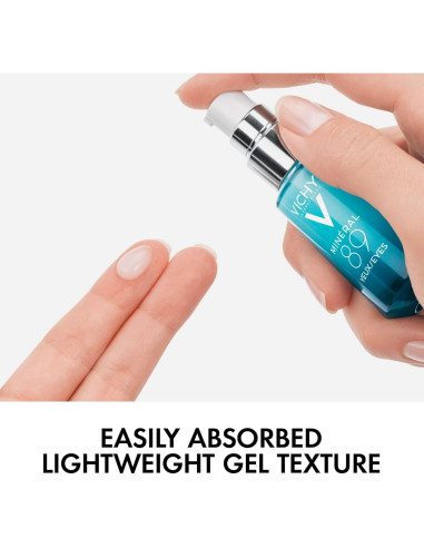 Suero para Ojos Vichy Mineral 89 con Ácido Hialurónico y Cafeína