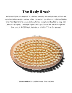 Cepillo Corporal U Beauty de Madera y Cerdas Naturales 2