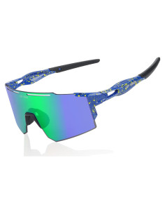 Gafas de Ciclismo Polarizadas TOP VISION EX9200 UV400 Verde