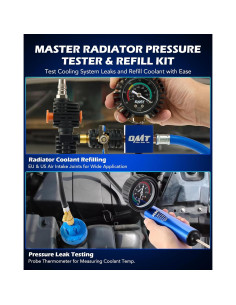 Kit de Prueba de Presión de Refrigerante Orion Motor Tech 31 Piezas 2