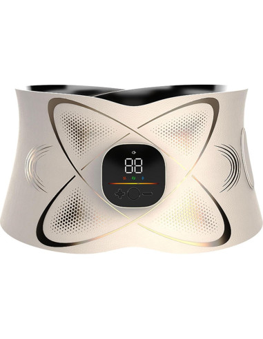 Cinturón de Tonificación Abdominal con Almohadilla Térmica