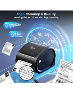 Impresora de Etiquetas Térmicas Phomemo D520BT 10x15 cm Bluetooth 2