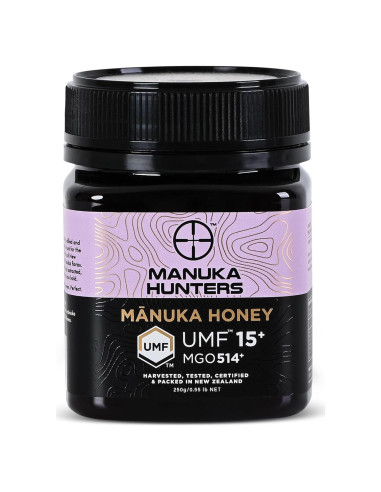 Miel de Manuka Hunters UMF 15+ 250g - Endulzante Natural Puro