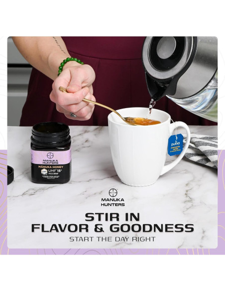 Miel de Manuka Hunters UMF 15+ 250g - Endulzante Natural Puro