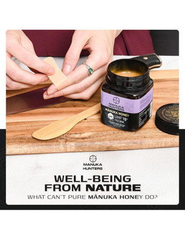 Miel de Manuka Hunters UMF 15+ 250g - Endulzante Natural Puro