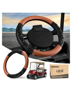 Funda de Volante 10L0L para Carro de Golf 33 cm Antideslizante