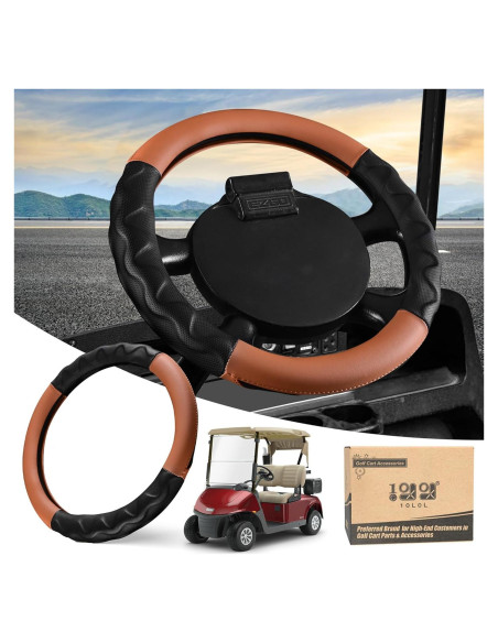 Funda de Volante 10L0L para Carro de Golf 33 cm Antideslizante