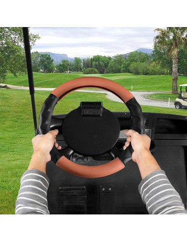 Funda de Volante 10L0L para Carro de Golf 33 cm Antideslizante