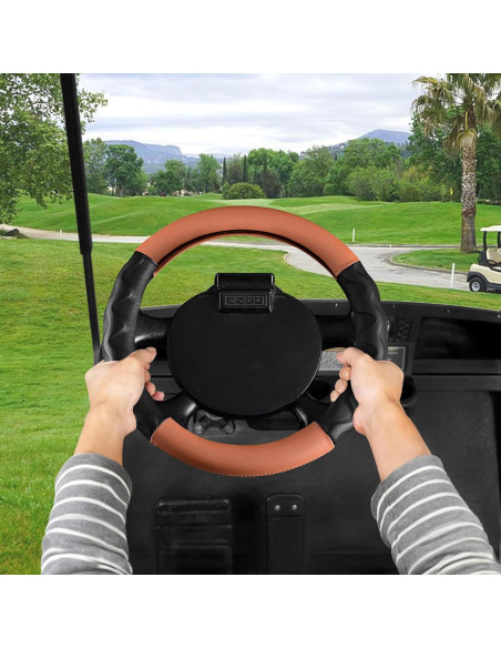 Funda de Volante 10L0L para Carro de Golf 33 cm Antideslizante