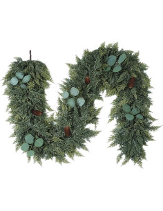 Guirnalda Artificial de Pino Norfolk 1.8m Gudegou Decorativa 2