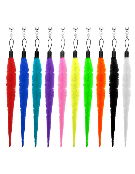 10 Repuestos de Juguete de Gusano para Gato InnoHHustle