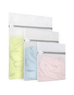 Bolsas de Lavandería de Malla Fina Muchfun 3 Piezas Duraderas