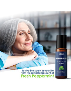 Aceite Esencial de Menta Roll-On 10 ml - Nexon Botanics 2