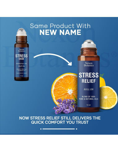 Roll-On Aceite Esencial Alivio Estrés 10 ml Nexon Botanics