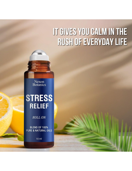 Roll-On Aceite Esencial Alivio Estrés 10 ml Nexon Botanics