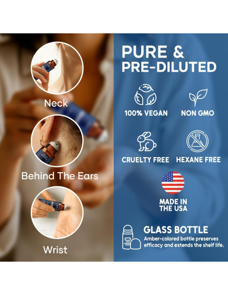 Roll-On Aceite Esencial Breathe 10 ml - Eucalipto, Menta y Romero - Nexon Botanics