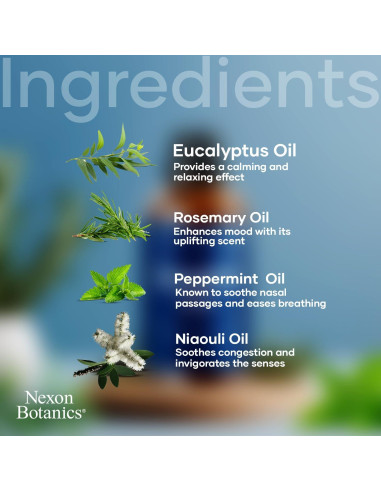 Aceite Esencial Breathe 60 ml Nexon Botanics - Alivio Congestión