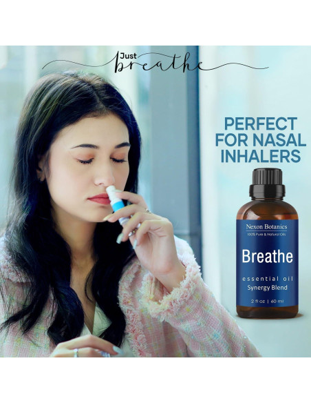 Aceite Esencial Breathe 60 ml Nexon Botanics - Alivio Congestión