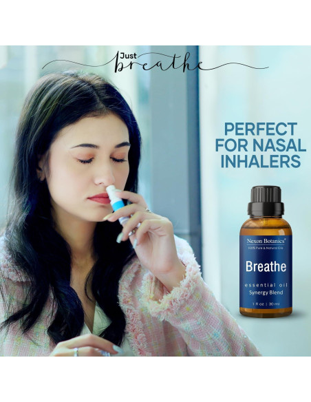 Aceite Esencial Breathe 30 ml - Nexon Botanics - Alivio Respiratorio