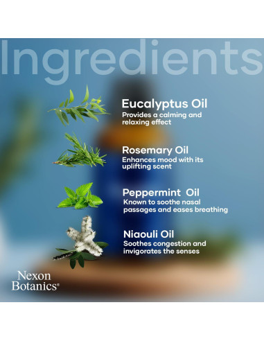 Aceite Esencial Breathe 30 ml - Nexon Botanics - Alivio Respiratorio
