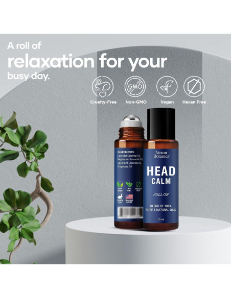 Roll-On Aceite Esencial Calmante para la Cabeza 10 ml - Nexon Botanics