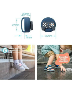 Soporte de Silicona para AirTag AodoT - 6 Piezas para Cordones 2