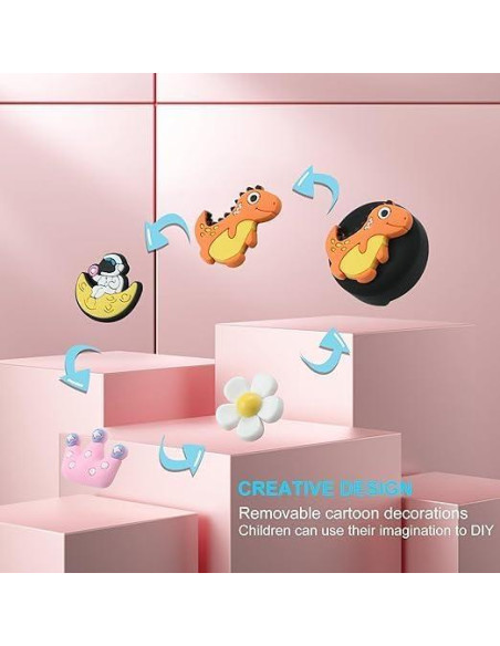 Soporte de Silicona para AirTag AodoT - 6 Piezas para Cordones