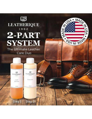 Aceite Acondicionador de Cuero Leatherique 226.8 g - Restaurador