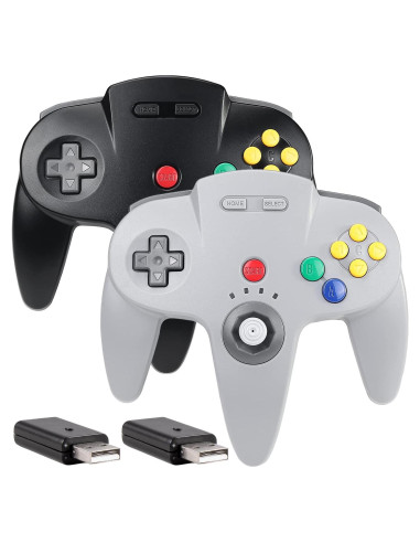 Controlador Inalámbrico SAFFUN NS N64 - 2.4 GHz Recargable