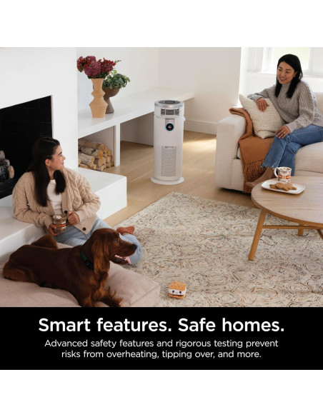 Purificador de Aire Shark HC502 3-en-1 HEPA Oscilante