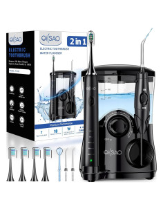 Cepillo de dientes eléctrico OILSAO con irrigador 600ml - 5 modos