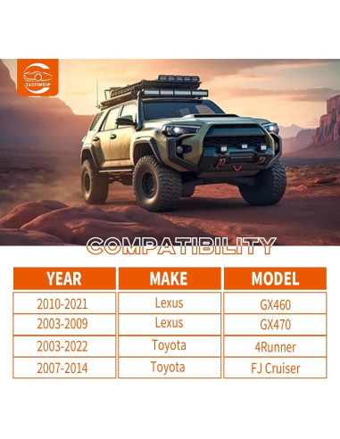 Brazos de Control Superiores TASTONTUP para Toyota 4Runner 2003-2023