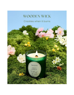 Vela Aromática M&SENSE Pino Brumoso 510g 100 Horas Cera Soja 2