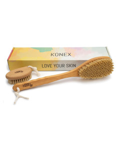Juego de Cepillos Corporales KONEX - Exfoliación y Drenaje Linfático