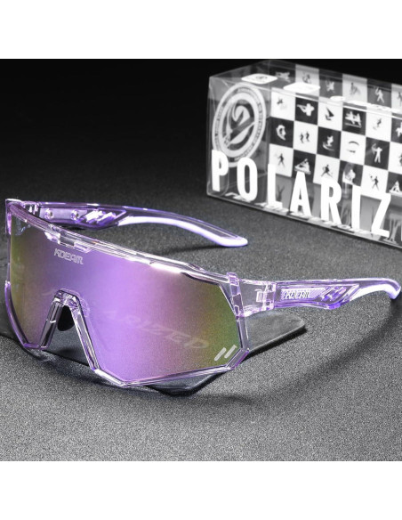 Gafas de sol polarizadas ZEMFAY UV400 para ciclismo y correr