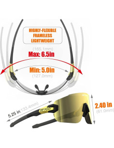 Gafas de Sol RT100 para Ciclismo Unisex con Protección UV 2