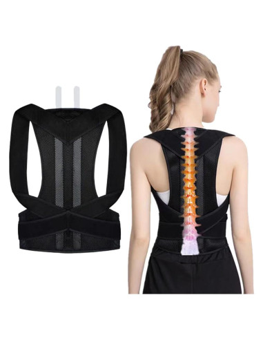 Corrector de Postura Ajustable para Espalda y Hombros - Faja Unisex