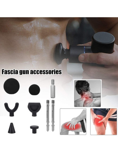 Adaptador de Masaje CALIDAKA 9 Piezas EVA Ergonómico