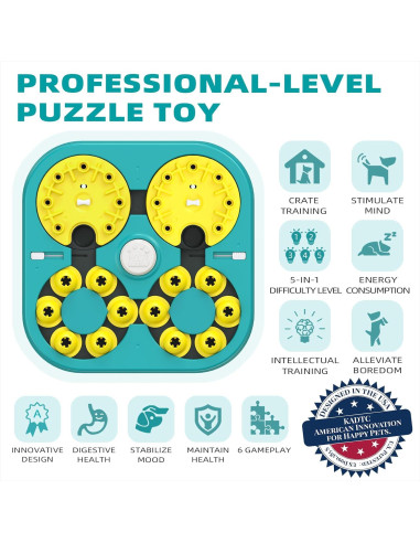 Juguete de Rompecabezas Avanzado KADTC - 5 Niveles de Dificultad