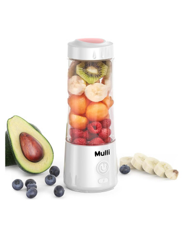 Licuadora Portátil Mulli DC-7SM 414ml USB Recargable