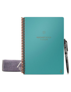 Cuaderno Inteligente Reutilizable Rocketbook Fusion Ejecutivo 42 Páginas