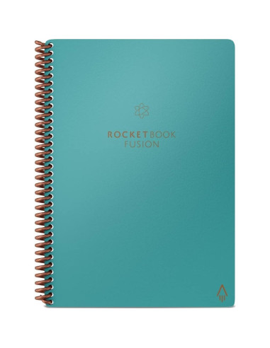 Cuaderno Inteligente Reutilizable Rocketbook Fusion Ejecutivo 42 Páginas