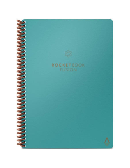 Cuaderno Inteligente Reutilizable Rocketbook Fusion Ejecutivo 42 Páginas