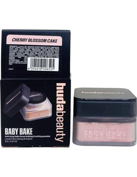 Huda Mini Easy Bake Polvo Suelto 6 g - Pastel de Flor de Cerezo