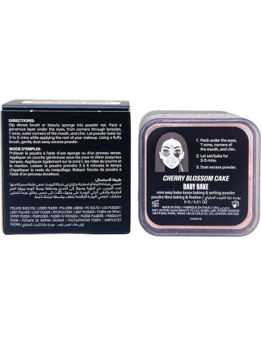 Huda Mini Easy Bake Polvo Suelto 6 g - Pastel de Flor de Cerezo