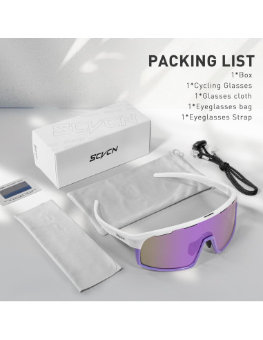 Gafas de Ciclismo SCVCN DZ-S145 Polarizadas UV400