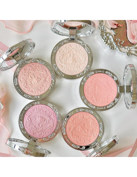 Rubor en Polvo Mate Flower Knows 4.8g 01 Cisne Niveo