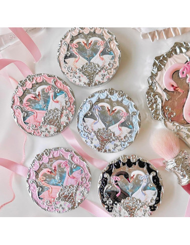 Rubor en Polvo Mate Flower Knows 4.8g 01 Cisne Niveo