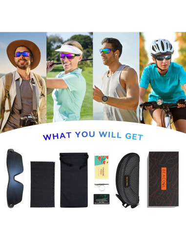 Gafas de Sol BEACOOL Polarizadas UV400 para Deportes